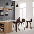 Tabourets de bar noirs