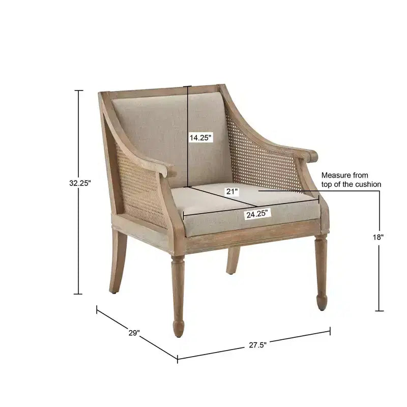 Chaise simple couleur naturelle