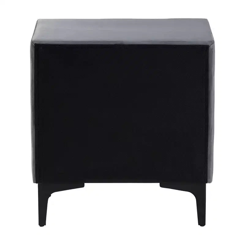Table de chevet en velours