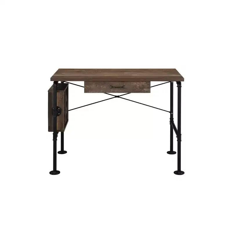 Bureau à piétement métallique
