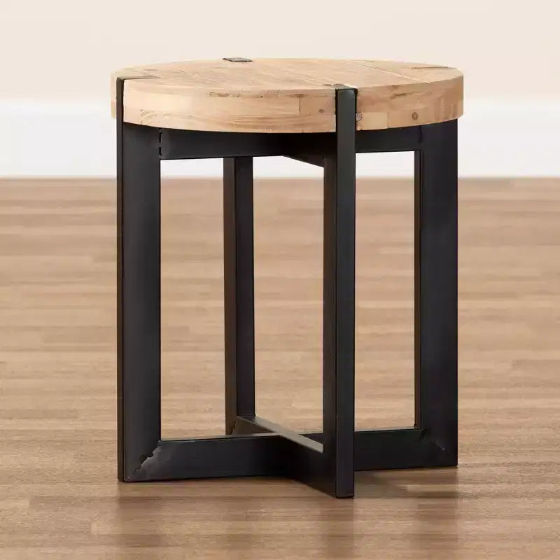 Table d'appoint en métal
