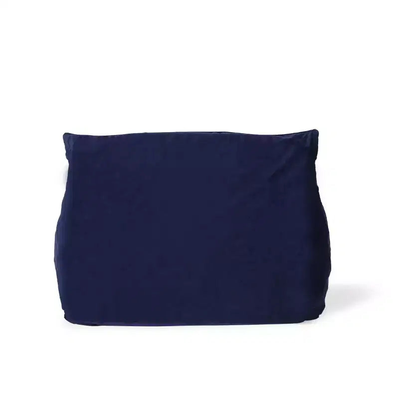 Fauteuil poire en velours avec accoudoirs