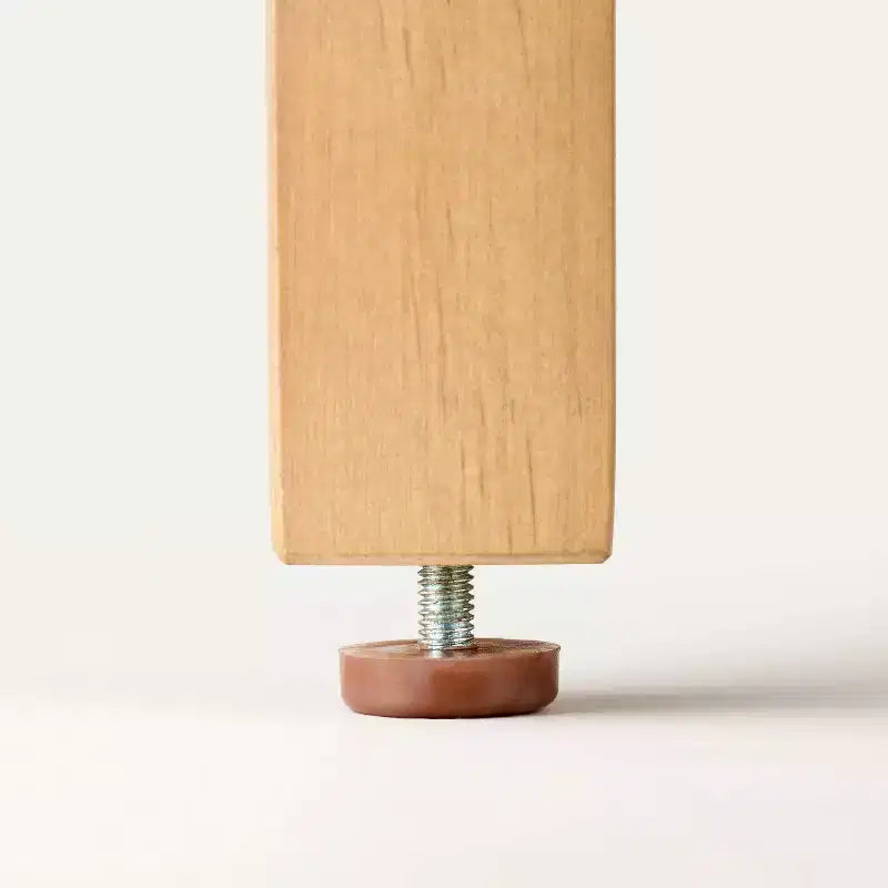 Enfilade en bois à quatre portes cintrées avec vitres encastrée