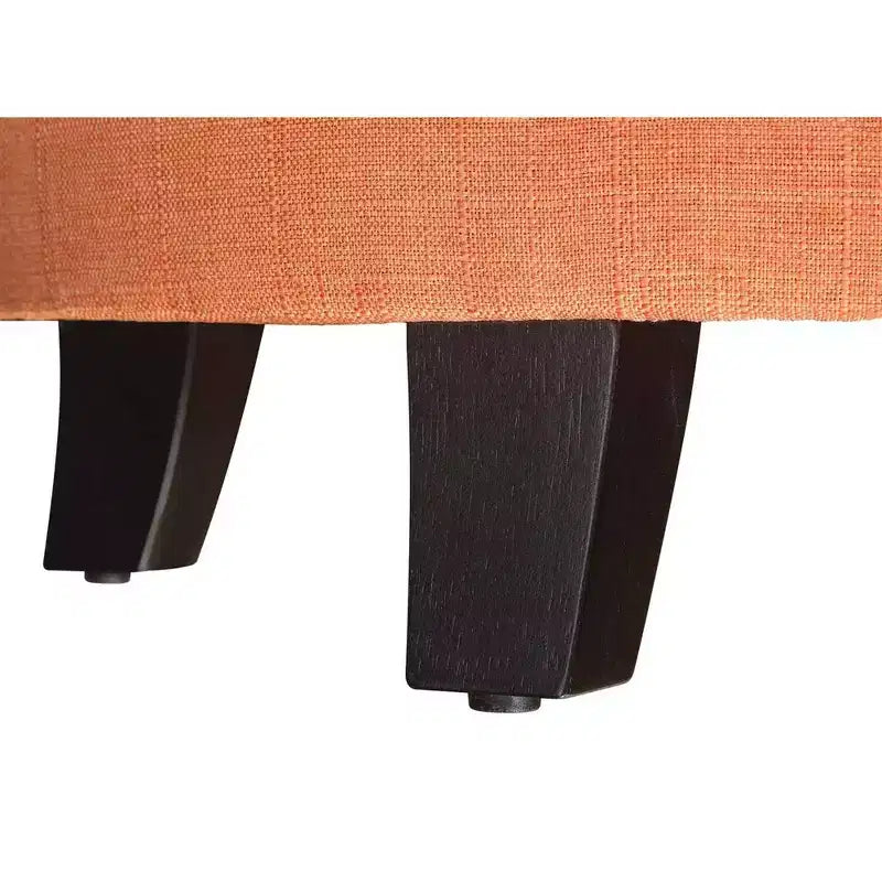 Repose-pieds de rangement rond