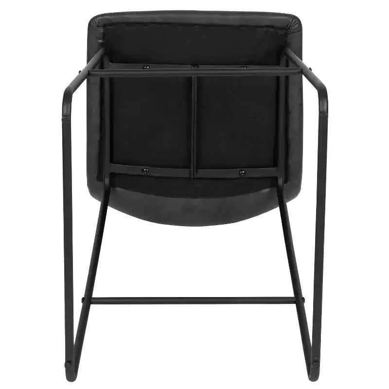 Tabouret baquet haut pour comptoir de bar