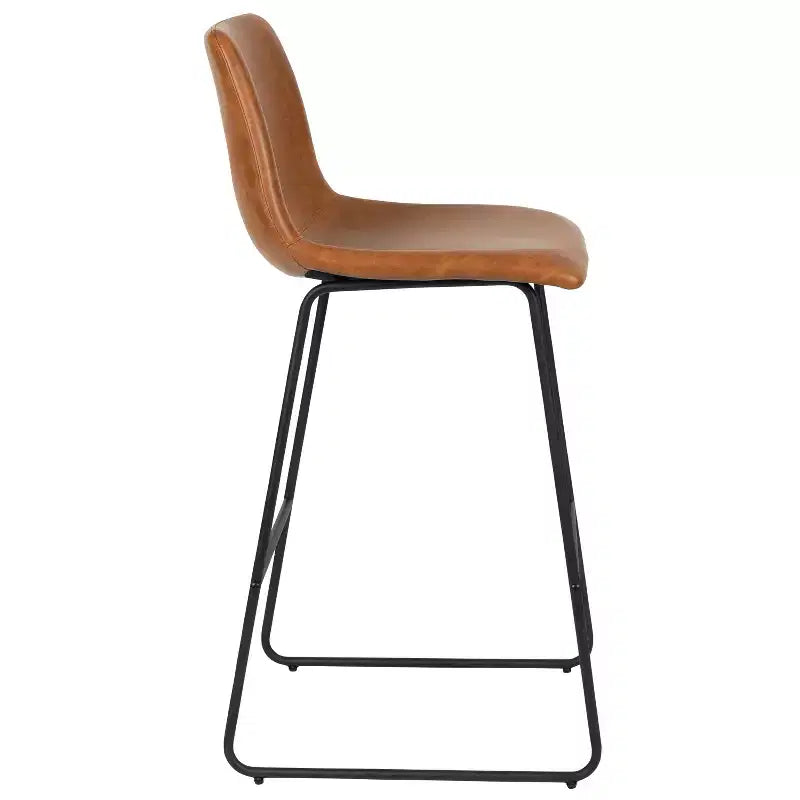 Tabouret baquet haut pour comptoir de bar