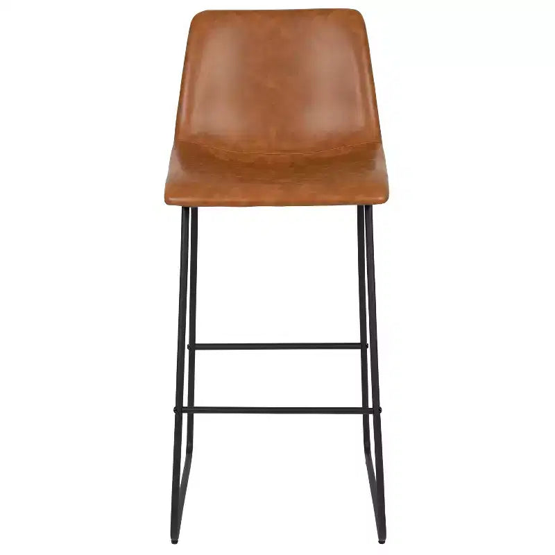 Tabouret baquet haut pour comptoir de bar