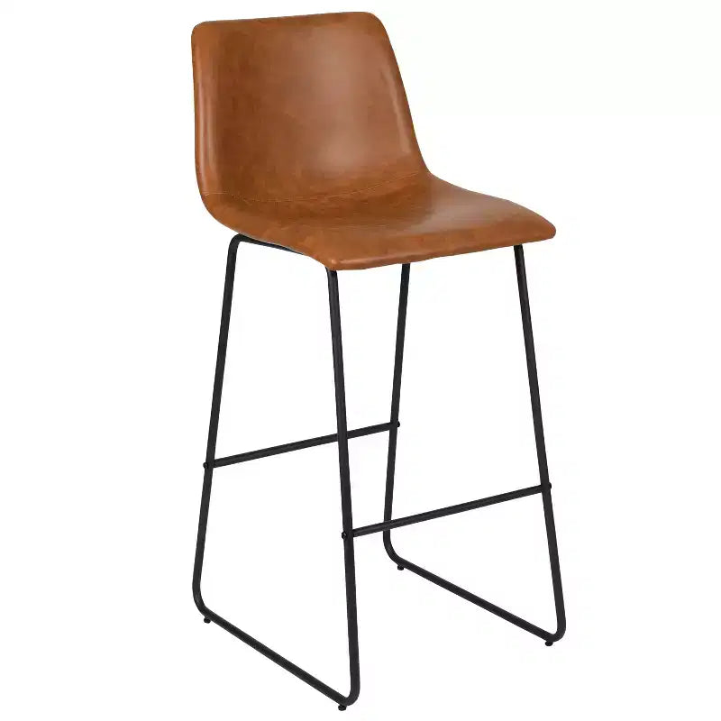 Tabouret baquet haut pour comptoir de bar