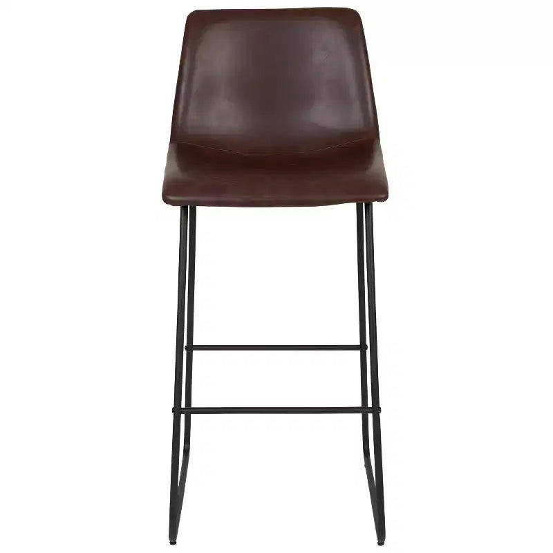 Tabouret baquet haut pour comptoir de bar