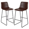Tabouret baquet haut pour comptoir de bar