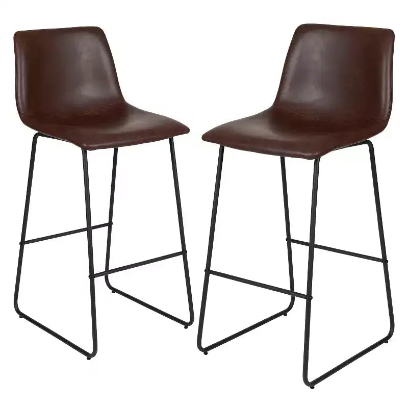 Tabouret baquet haut pour comptoir de bar