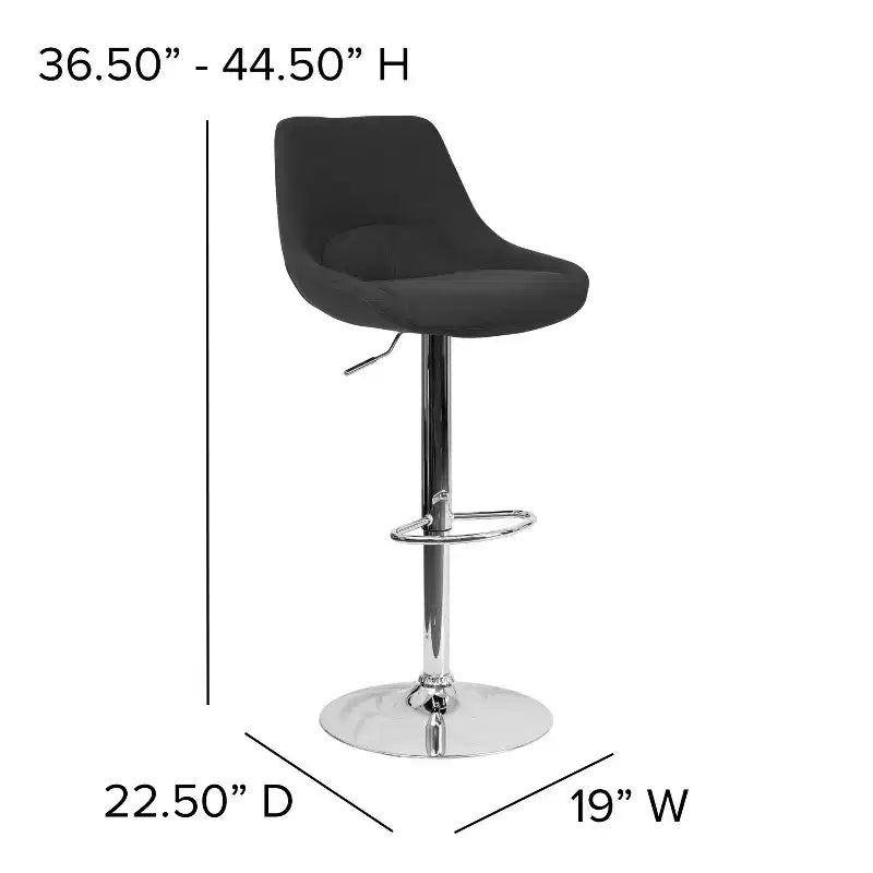 Tabourets de bar réglables en hauteur