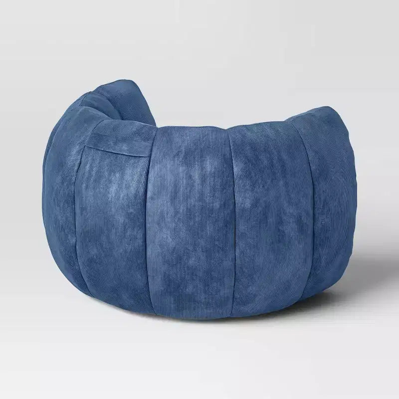 Fauteuil club enfant en velours côtelé