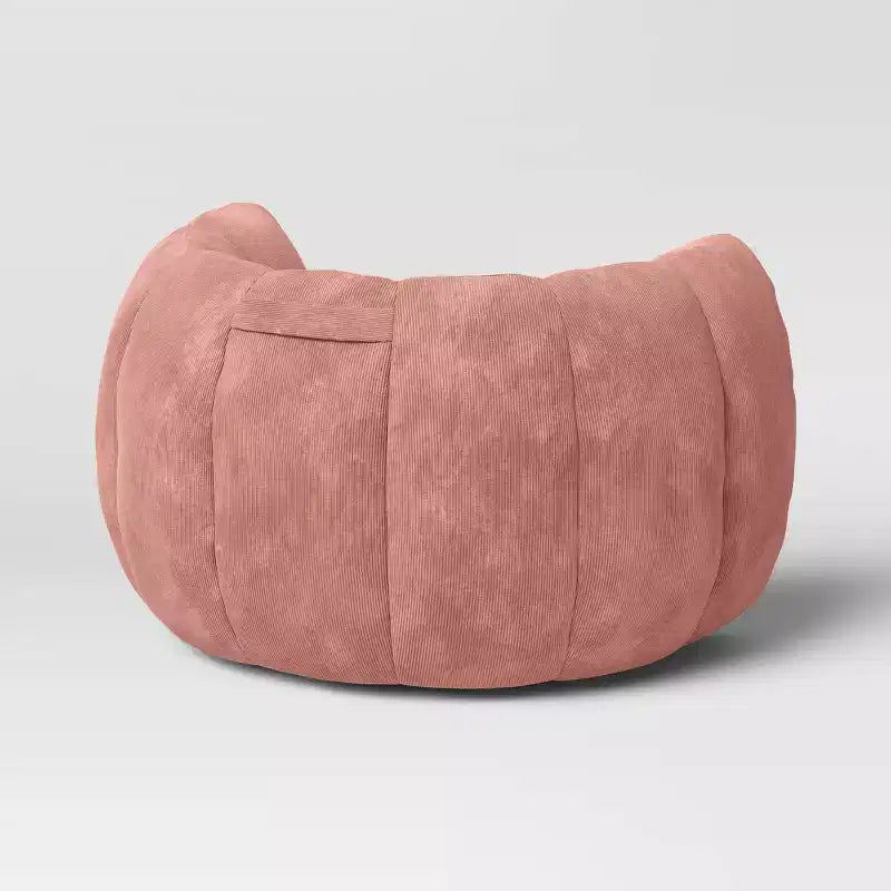 Fauteuil club enfant en velours côtelé