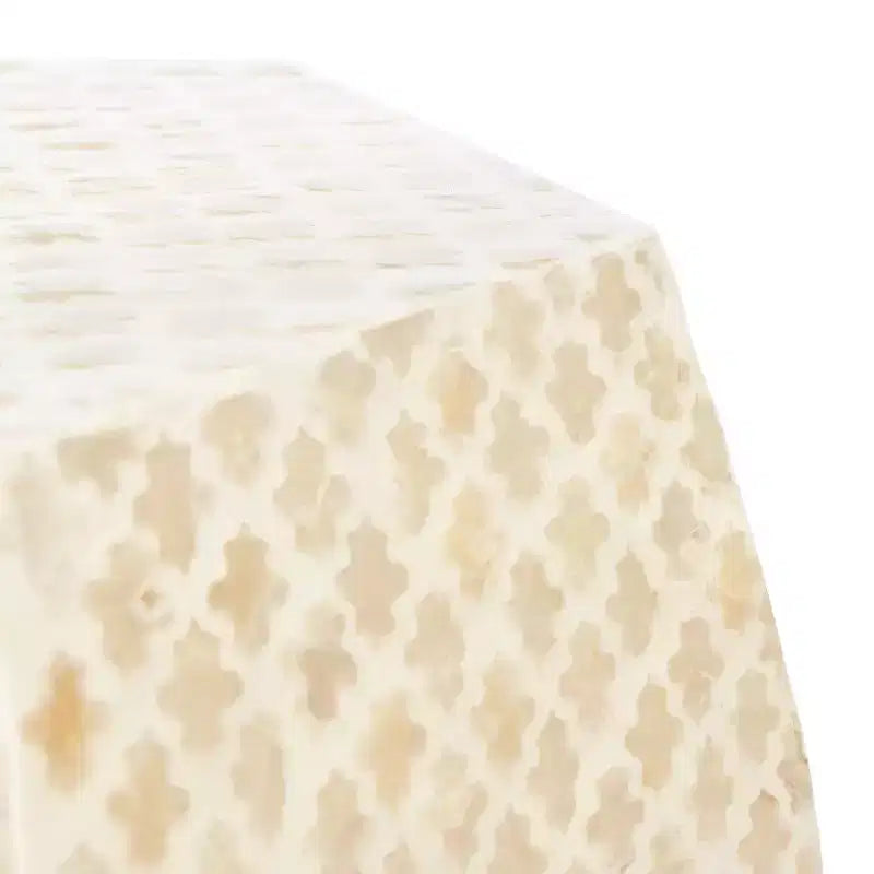 Table d'appoint blanche