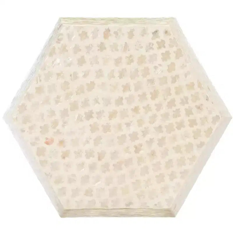 Table d'appoint blanche