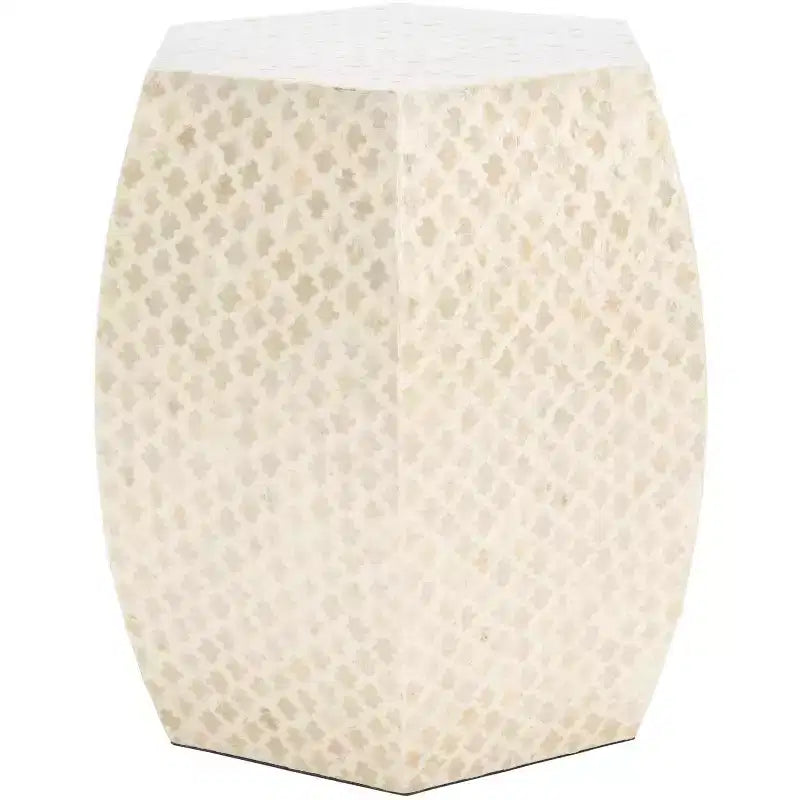 Table d'appoint blanche