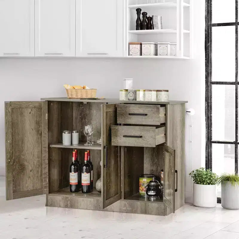 Vestiaires à buffet