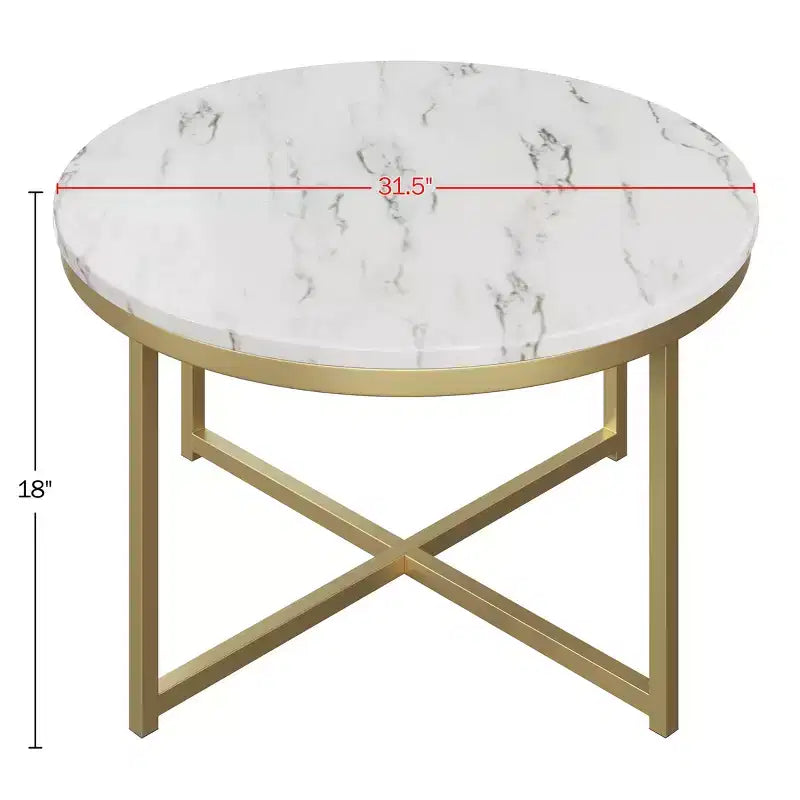 Table basse ronde