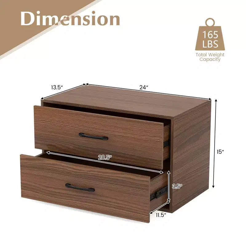 Meuble de rangement horizontal empilable
