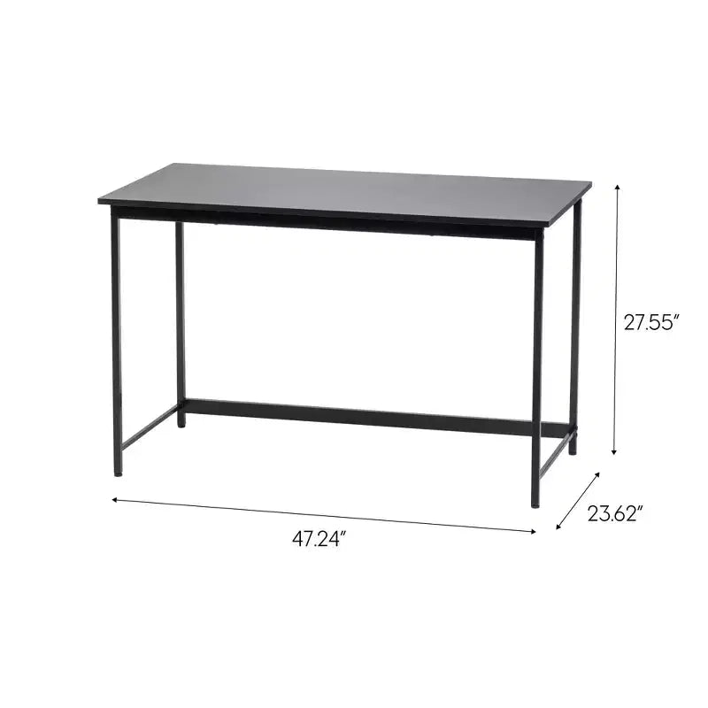 Bureau informatique basique au design minimaliste