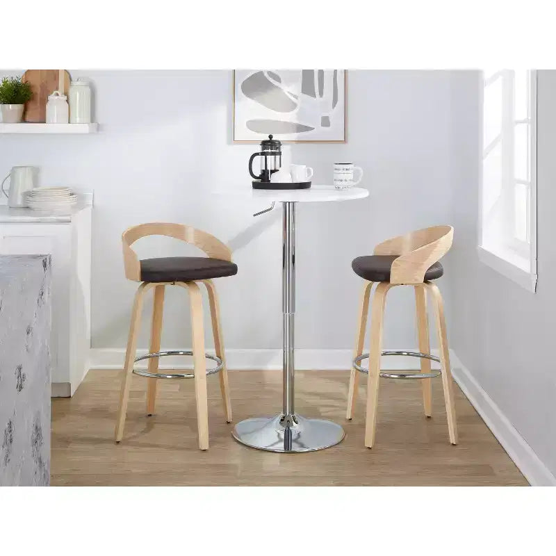 Tabourets de bar pivotants