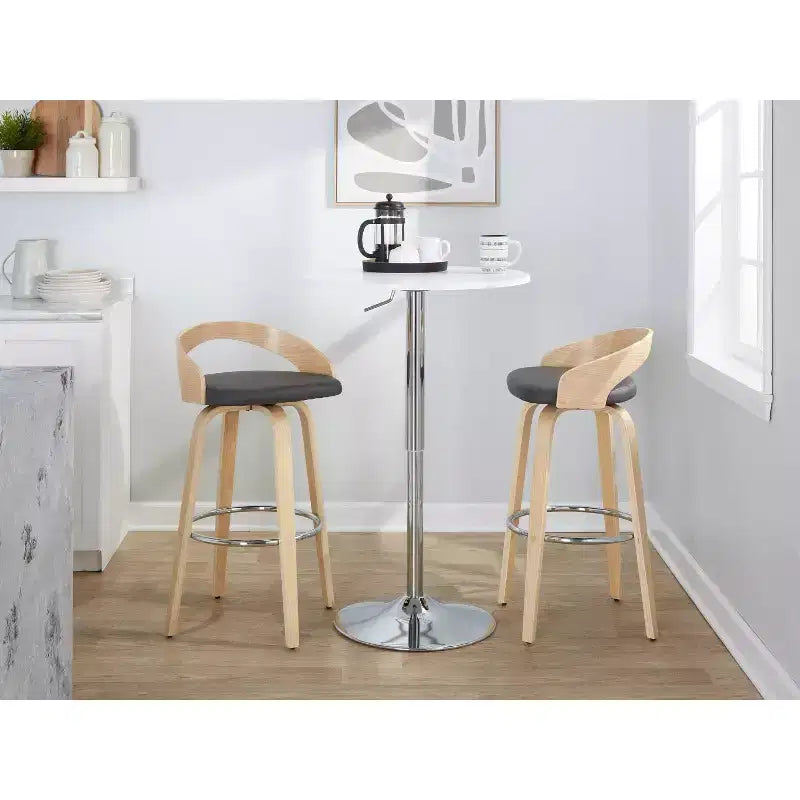 Tabourets de bar pivotants