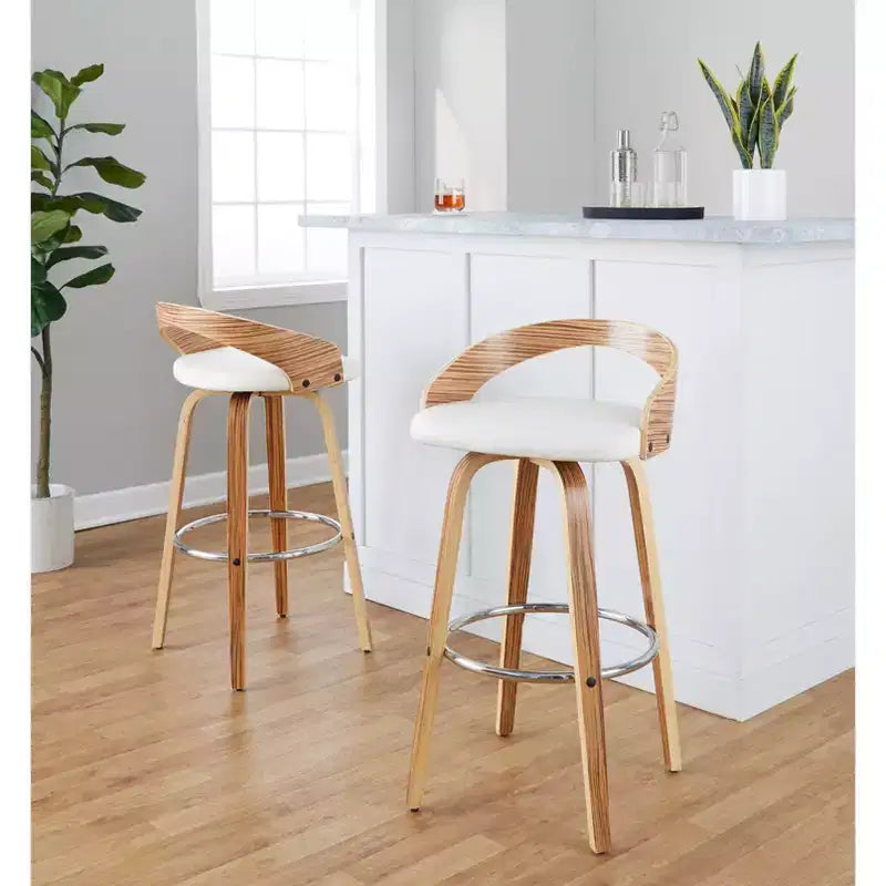 Tabourets de bar pivotants