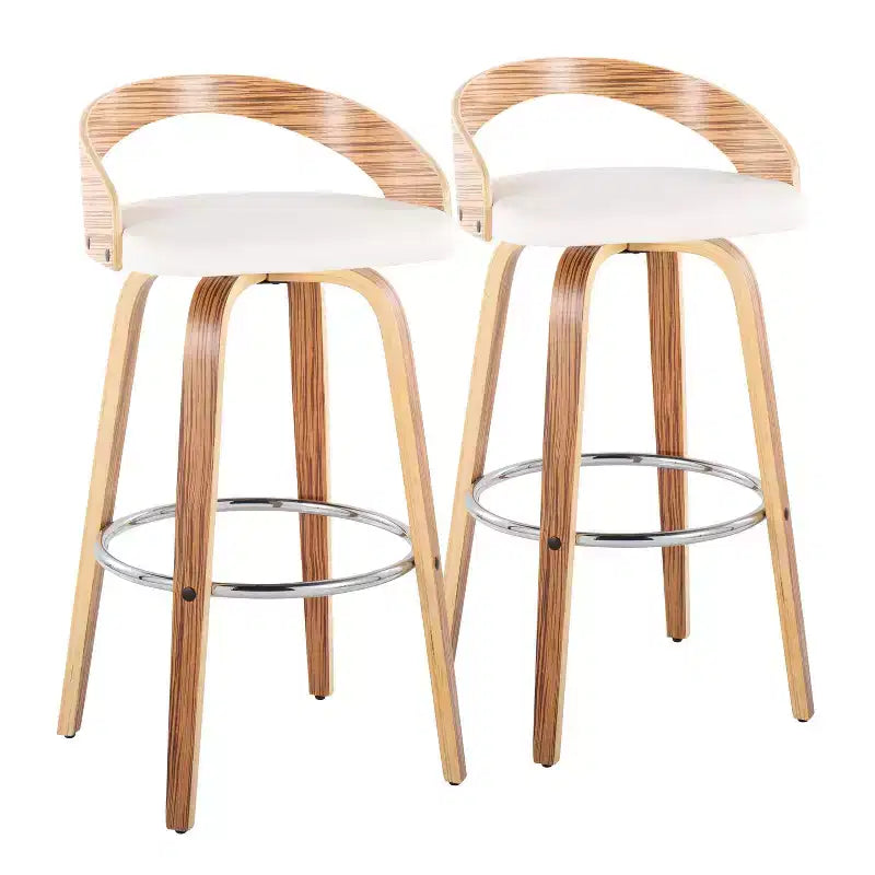 Tabourets de bar pivotants