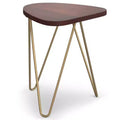 Table d'appoint Tillman en métal et bois
