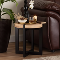 Table d'appoint en métal